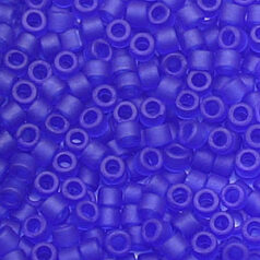 Miyuki Delica - 11/0 - Matte Transparent Blue DB-748