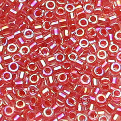 Miyuki Delica - 11/0 - Lined Light Cranberry AB DB-75