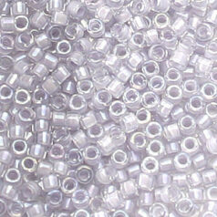 Miyuki Delica - Size 11/0 - Lined Pale Lavender AB DB-80