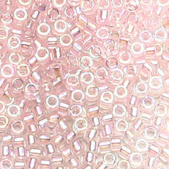 Miyuki Delica - 11/0 - Lined Light Pink AB DB-82