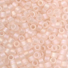 Miyuki Delica - 11/0 - Matte Transparent Pink Mist AB DB-868