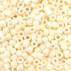 Miyuki Delica - 11/0 - Matte Opaque Cream AB DB-883