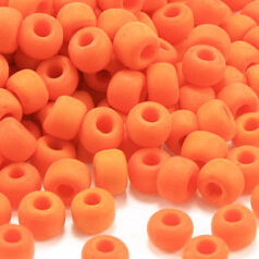 Miyuki Japanese "E" bead - Opaque Matte Orange