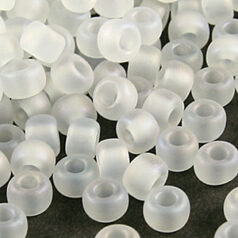 Miyuki Japanese "E" bead - Transparent Matte Iris