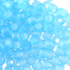 Miyuki Japanese "E" bead - Transparent Matte Sky Blue