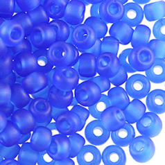 Miyuki Japanese "E" bead - Transparent Matte Sapphire