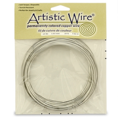Artistic Wire 14ga. - Tinned Copper (25 Feet/pack)