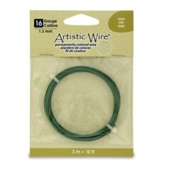 Artistic Wire 16ga. - Green (10 feet/pack)