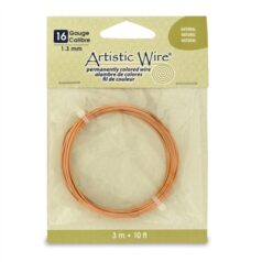Artistic Wire 16ga. - Natural (10 feet/pack)