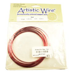 Artistic Wire 16ga. - Red (10 feet/pack)