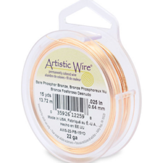 Artistic Wire 22ga. - Phosphor Bronze