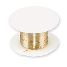 Gold Filled 14/20 Wire Round - 24 gauge Half Hard (.020"/.50mm)