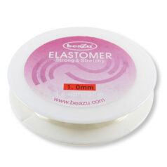 Elastic Cord, Beazu Elastomer - 1.0mm - Clear