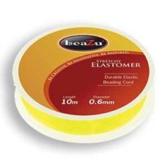 Elastic Cord, Beazu Elastomer - 0.6mm - Yellow