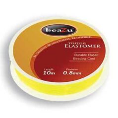 Elastic Cord, Beazu Elastomer - 0.8mm - Yellow