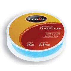 Elastic Cord, Beazu Elastomer - 0.8mm - Blue