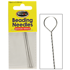 Alternative view of Needle Twisted Steel (Fine), 0.23x89mm  (10 needes per pack)