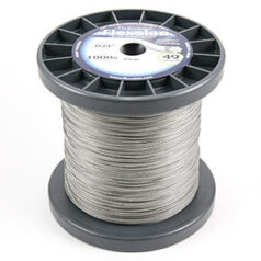Flexalon Nylon Coated Wire - 49 Strand, 0.024 -  1000ft Spool - Clear