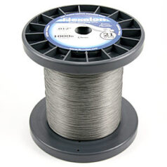 Flexalon Nylon Coated Wire - 21 Strand, 0.012"- 1000ft Spool - Clear