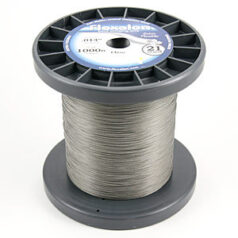 Flexalon Nylon Coated Wire - 21 Strand, 0.014" - 1000ft Spool - Clear