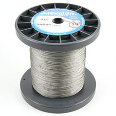 Flexalon Nylon Coated Wire - 19 Strand, 0.014", 1000ft Spool - Clear
