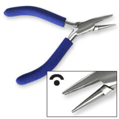 Jewelry Tools, Concave/Round Bending Pliers, 5"