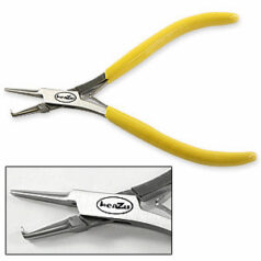 Slim Line Split Ring Pliers 4.5in. Yellow Handles