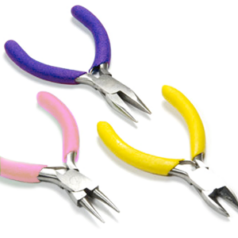 3 Piece Plier Set (Chain Nose, Round Nose & Side Cutter)