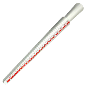 Gauge Ring Stick Aluminum Mandrel sizes 1-15 US Standard