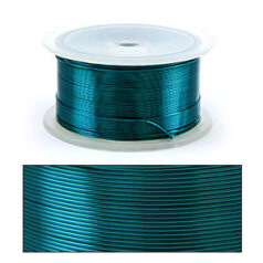 Smart Wire, Coloured Copper  24ga. - Green Silver Plated