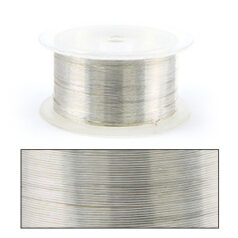 Smart Wire, Coloured Copper  28ga. - Silver Plated