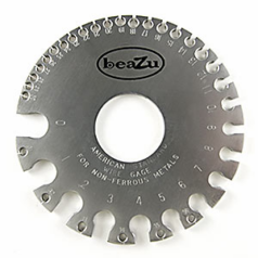 Wire and Sheet Gauge measures AWG 0 to 36 ga.(B&S) .005 to .325 inches
