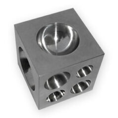 Metal Working Tools, Steel Dapping Block w/ 21 Half Spheres.
