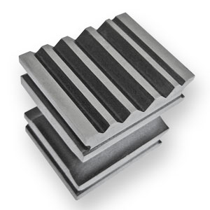 Metal Working Tools, Grooved Forming Block, 2.5"
