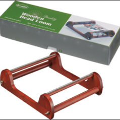 Wooden Bead Loom - 12.5x13x3.5(WxLxH) Minor Defects