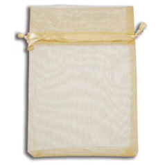 Organza Jewelry Bags 10 x 15cm  - GOLD COLOR
