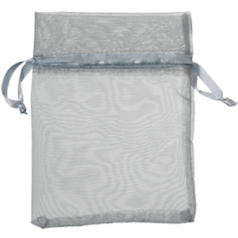 Organza Jewelry Bags 10 x 15cm - SILVER COLOR
