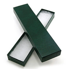 Jewelry Box 9"x2"x1" - Dark Green