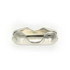 Connector for 2.4mm Ball Chain - Imitation Rhodium