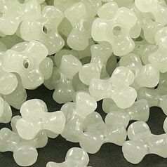 Plastic Beads 10mm Tri-Bead Glow-in-Dark - Regular