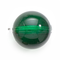 Bead, Acrylic Round Bead, 17mm  - Teal