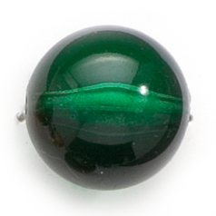 Bead, Acrylic Round Bead, 20mm - Teal