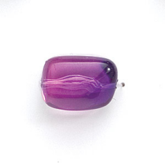 Bead, Acrylic Baroque Style,16x20mm - Light Purple to Purple