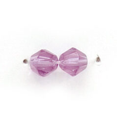6mm Bicone(hole size:1.2mm) - Alexandrite