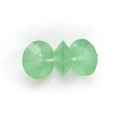 4x8mm Disc (hole size 1.3mm), Opal Green