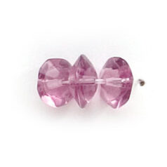 4x8mm Disc (hole size 1.3mm), Light Amethyst
