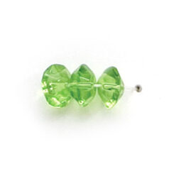 3x6mm Disc (hole size 1.2mm), Chartreuse