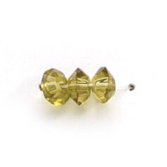 3x6mm Disc (hole size 1.2mm), Olive