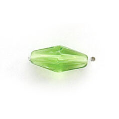 12x6mm Faceted Oval (hole size: 1mm), Peridot