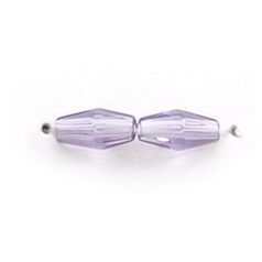 8x4mm Faceted Oval (hole size: 1mm) , Tanzanite